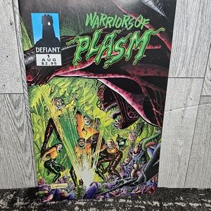 Warriors of Plasm #1 Defiant Comic Books